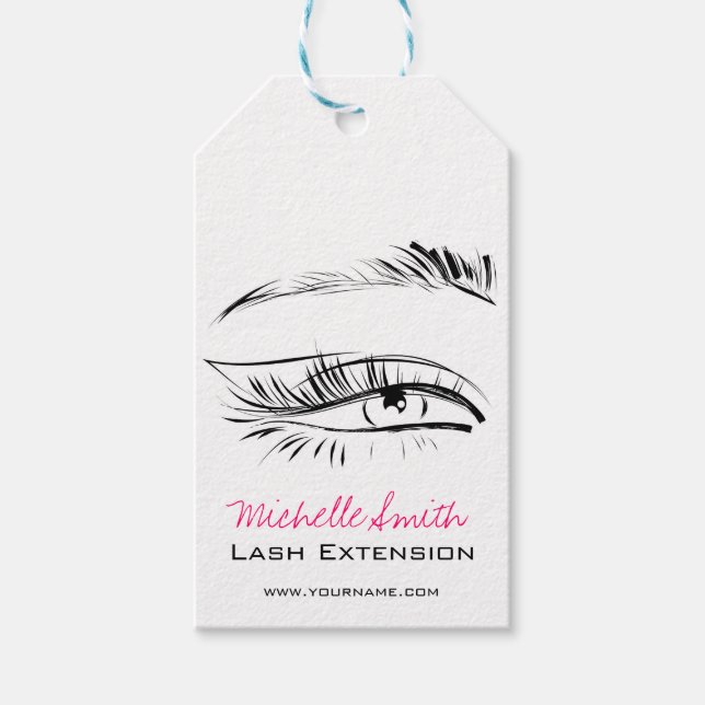 Lash-tillägg för Öga Sketch Mascara Lash Presentetikett (Framsidan)