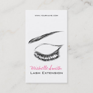 Lash-tillägg för Öga Sketch Mascara Lash Visitkort