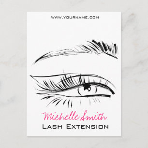 Lash-tillägg för Öga Sketch Mascara Lash Vykort