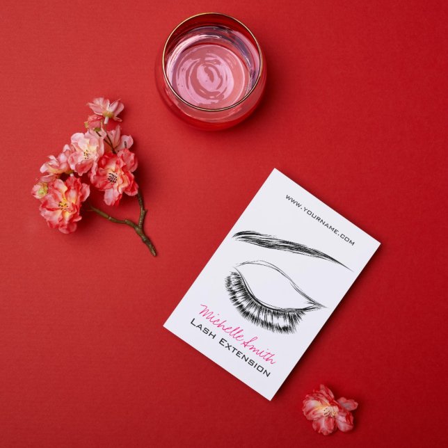 Lash-tillägg för Öga Sketch Mascara Lash Vykort (Skapare uppladdad)