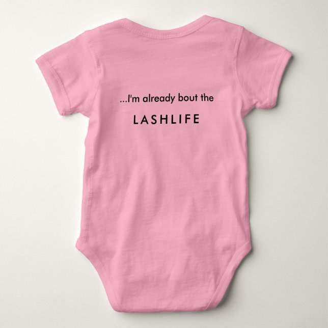 LASHLIFE-baby T-shirt (Baksida)