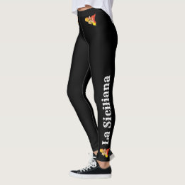 LaSiciliana damasker Leggings
