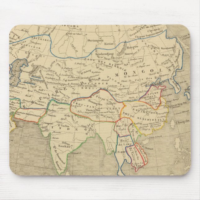 L'Asie, 1220 ap JC Musmatta (Framsidan)