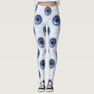 läsk blå öga leggings
