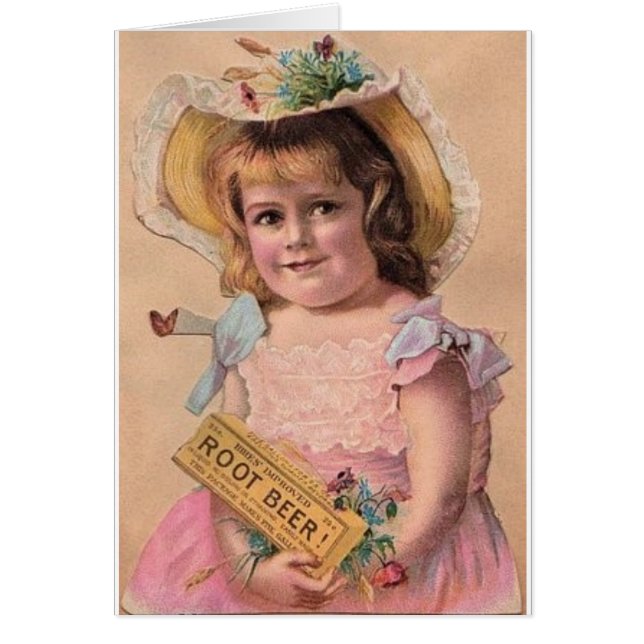 Läskedryck smaksatt med växtextrakt hälsningskort (Framsidan)