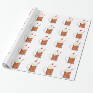 Läskedryck smaksatt med växtextraktflöte presentpapper
