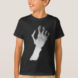 läskerlig, ohygglig monster, händer tee shirt