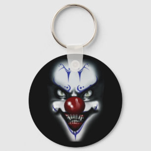 Läskig clown nyckelring