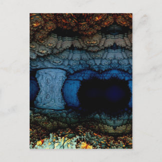 läskig grotta vykort