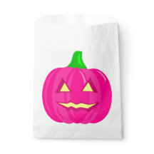 läskig halloween-pumpens rosa