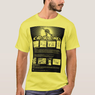 Läskig-Konst tecknader Tee Shirt