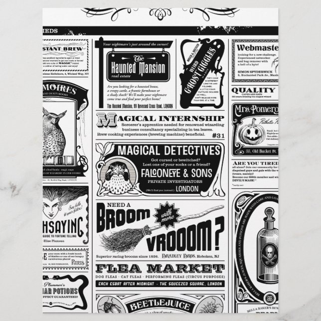 läskig tidning (Framsida)