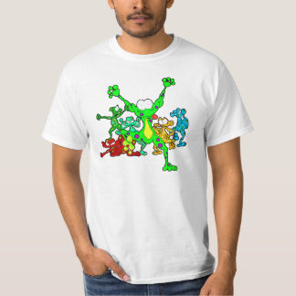 Läskiga grodor! tee
