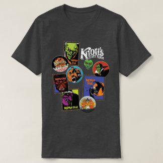 Läskiga lantgårdmonster t-shirt