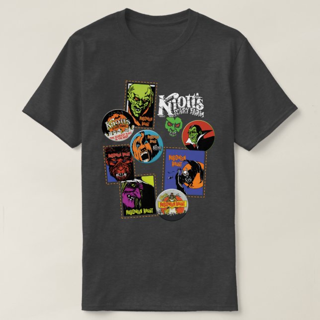 Läskiga lantgårdmonster t-shirt (Design framsida)