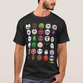 Läskiga leenden - monster & CIA T-shirt
