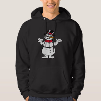Läskiga manar för snögubbe 2016 Hoodie