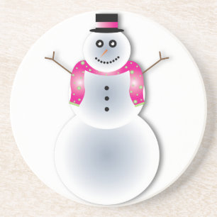 läskigt christmas snögubbe underlägg