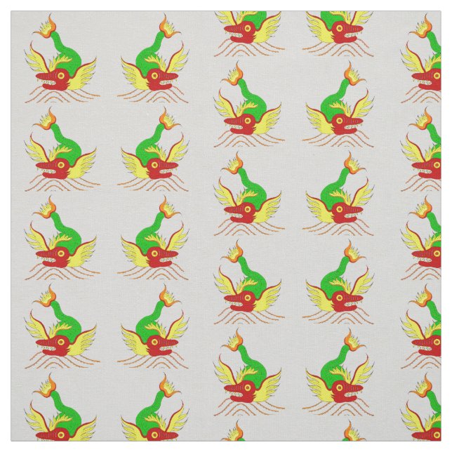 läskigt drakpapper tyg (Provkarta)