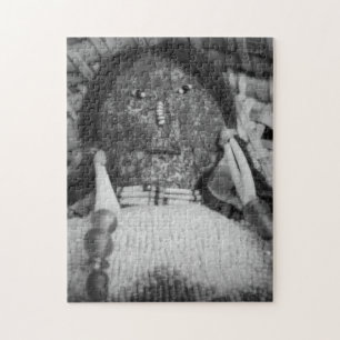 Läskigt Voodoodockapussel Pussel