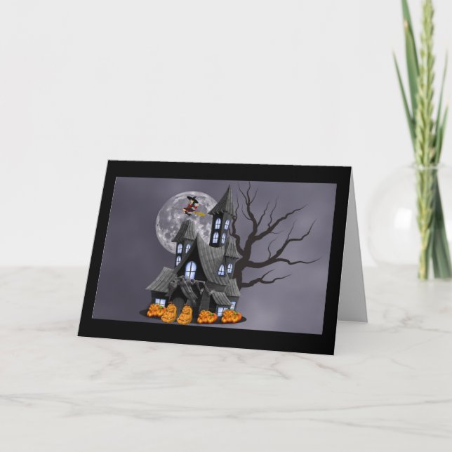 läskort halloween gratulationskort kort (Framsida)