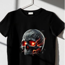 läskröd Skull T-Shirt