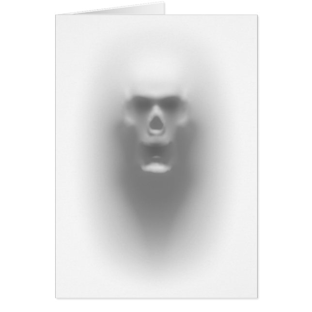 läskskalle hälsningskort (Framsidan)