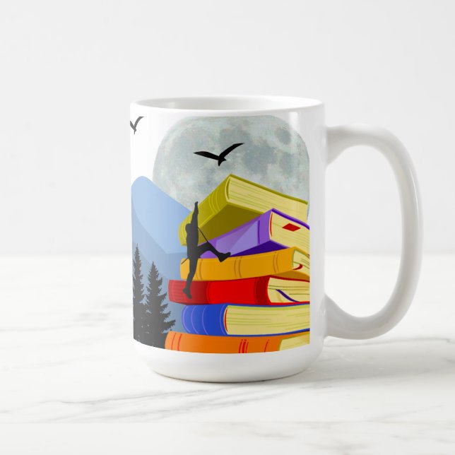 Läskunnighet Kaffe Mugg (Höger)