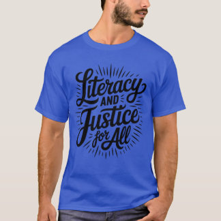 Läskunnighet Och Rättvisa För Alla Stoppa Bokförbu T Shirt