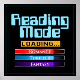 Läsläge Läser in Poster