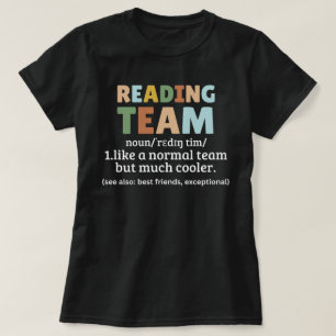 Läslagströja, Boktröja, Läsande lärare T Shirt