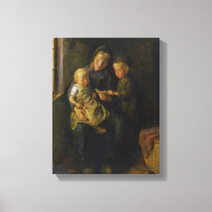 Läslektioner Canvastryck