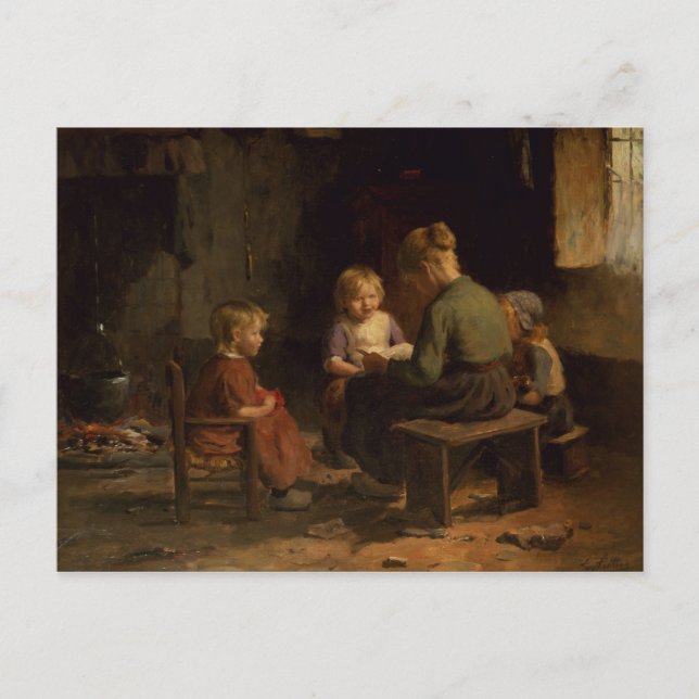 Läslektioner Vykort (Framsida)