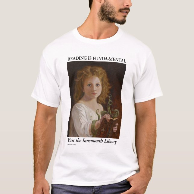 Läsning är Funda-Mental-W-TYP T-shirt (Framsida)