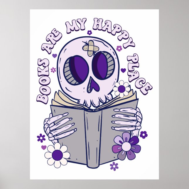 Läsning är min sylt poster (Framsidan)