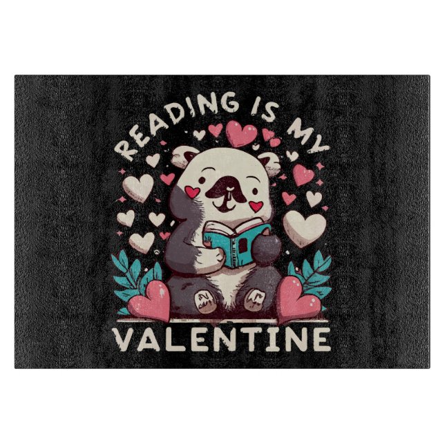 Läsning är min valentin (Framsidan)
