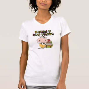 Läsning är Mu-velous Tee Shirt