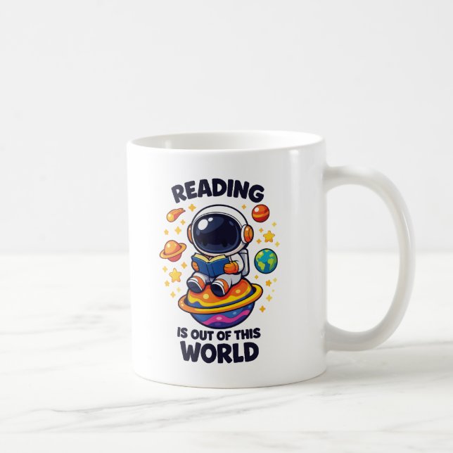 Läsning är något utom det vanliga kaffemugg (Höger)