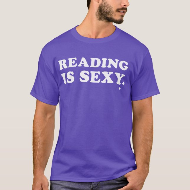 Läsning är Sey familj T Shirt (Framsida)