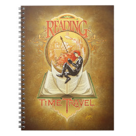 Läsning är tidsresa anteckningsbok
