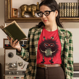 Läsning av Älskare Evil Character Bok Nerd Tröja