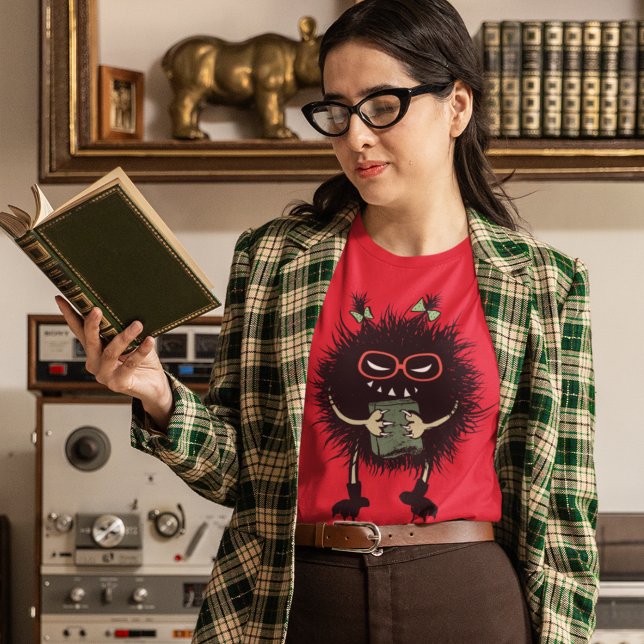 Läsning av Älskare Evil Character Bok Nerd Tröja (Skapare uppladdad)