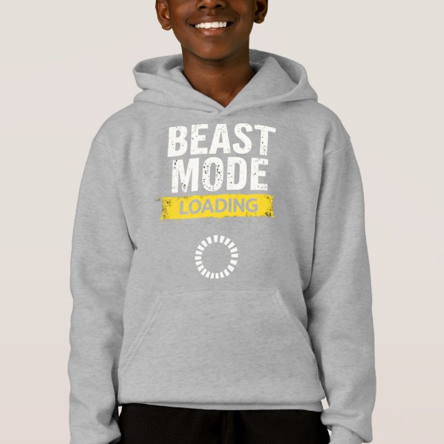Läsning av beast - Motiveringsfilm och spel T Shirt (Framsida)