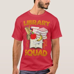 Läsning av Bok Älskare Bibliotek Librarian T Shirt