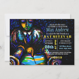 LÄSNING AV DEN Bat mitzvah INBJUDAN TILL TORAH Pub