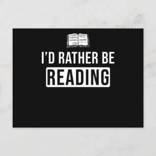 Läsning av Hobby Gift Bok Say Vykort