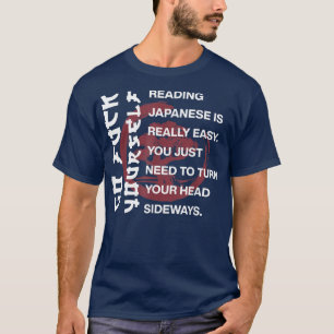 Läsning av japanska är enkel 975 t shirt