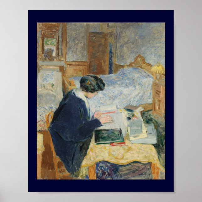 Läsning av lakan poster (Framsidan)