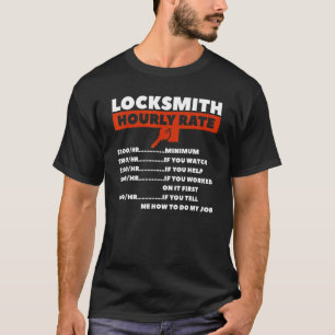 Låsning av lås med timhastigheter för lås t shirt