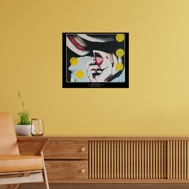 "Läsning av testamentet" Poster (Vardagsrum 2)